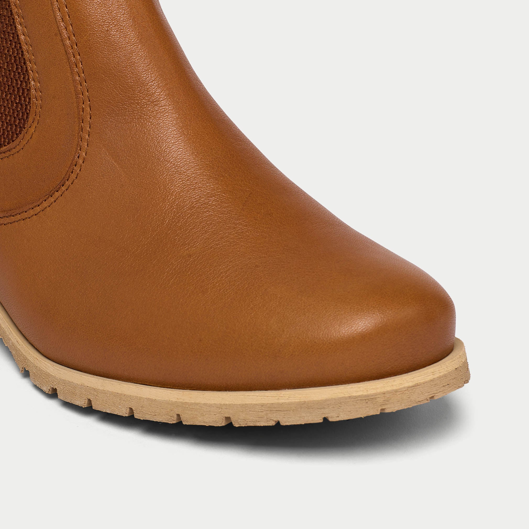 Alice - Tan Leather Boots - Image 4