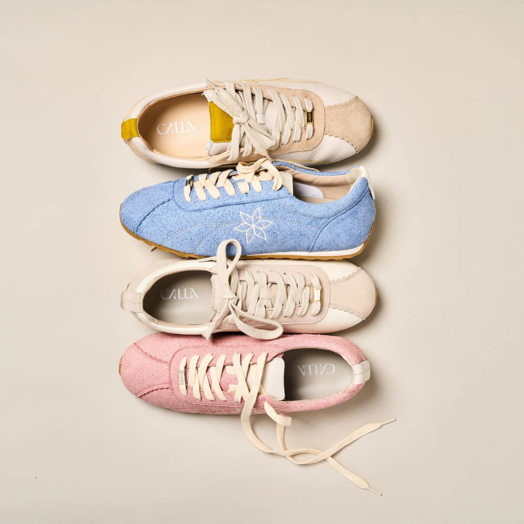 Aurora - Natural Oat Wide Fit Sneakers - Image 8