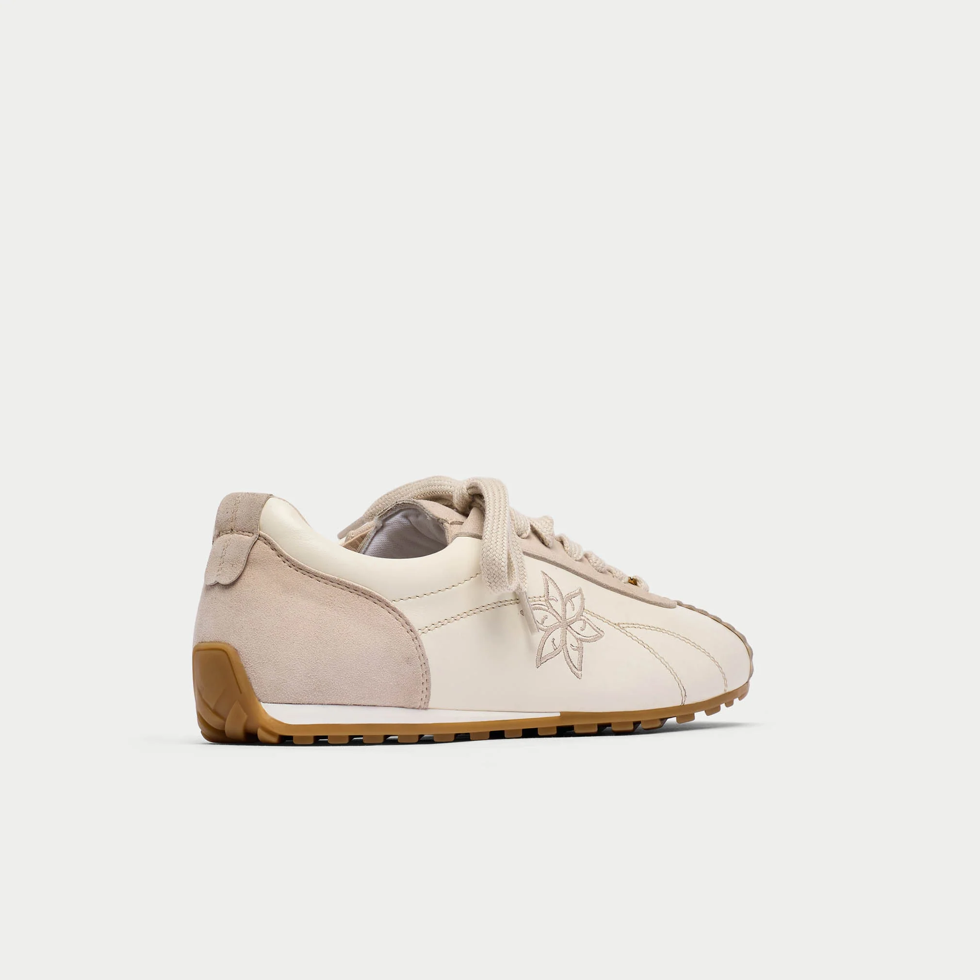 Aurora - Natural Oat Wide Fit Sneakers - Image 9