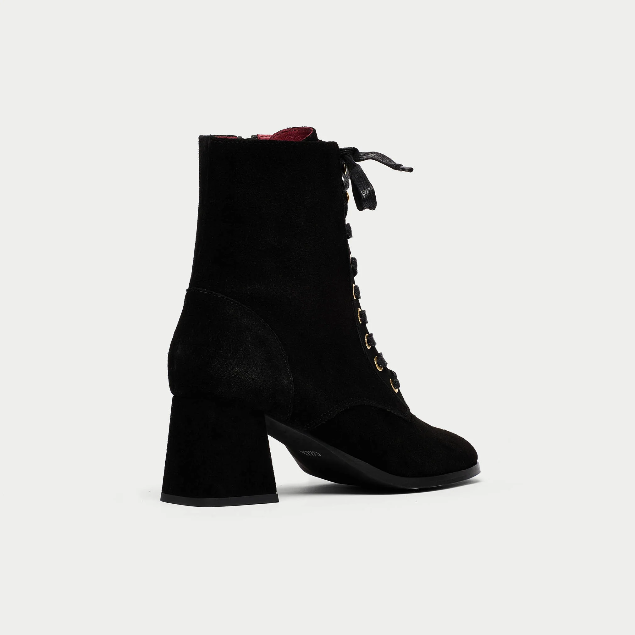 Cleo - Black Suede Boots - Image 5