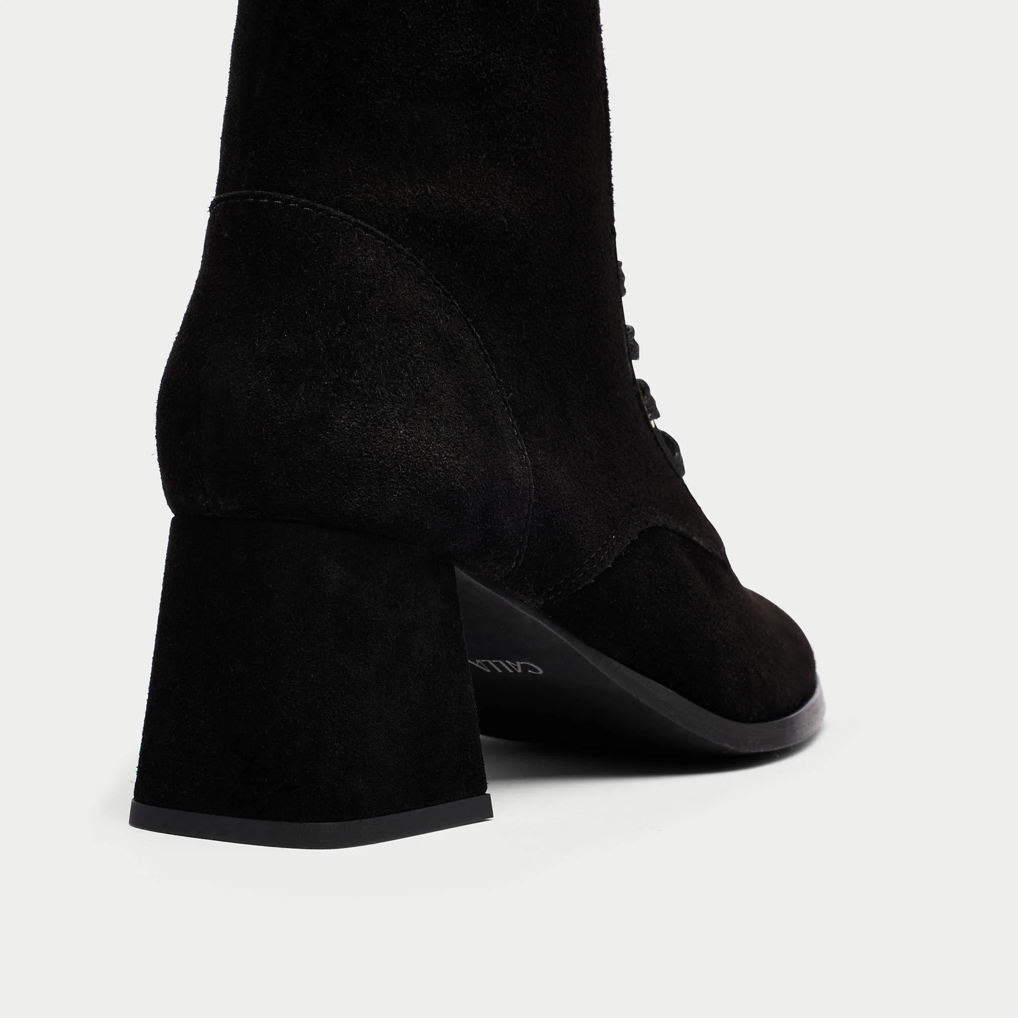 Cleo - Black Suede Boots - Image 6