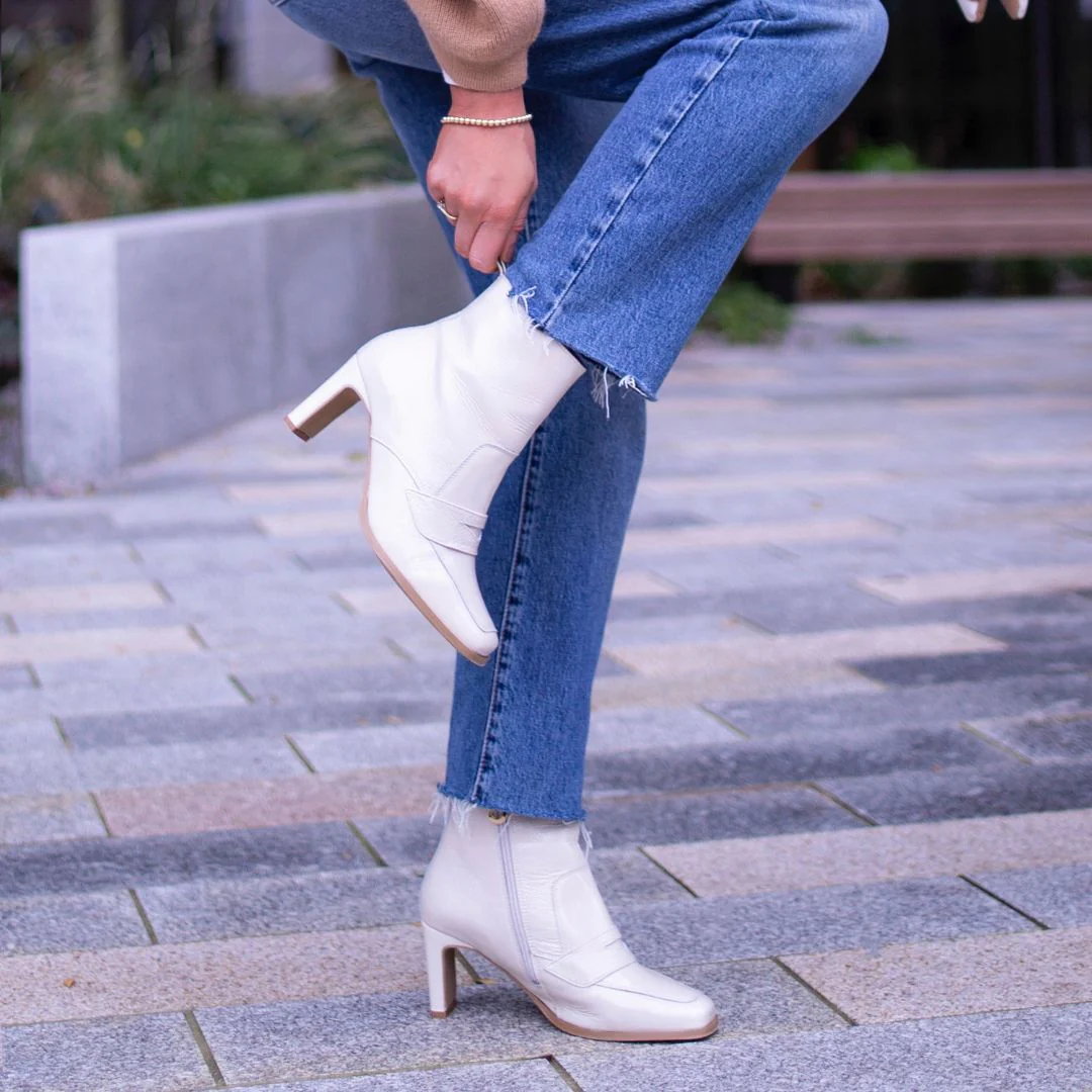 Daphne - Butter Shine Leather Boots - Image 3