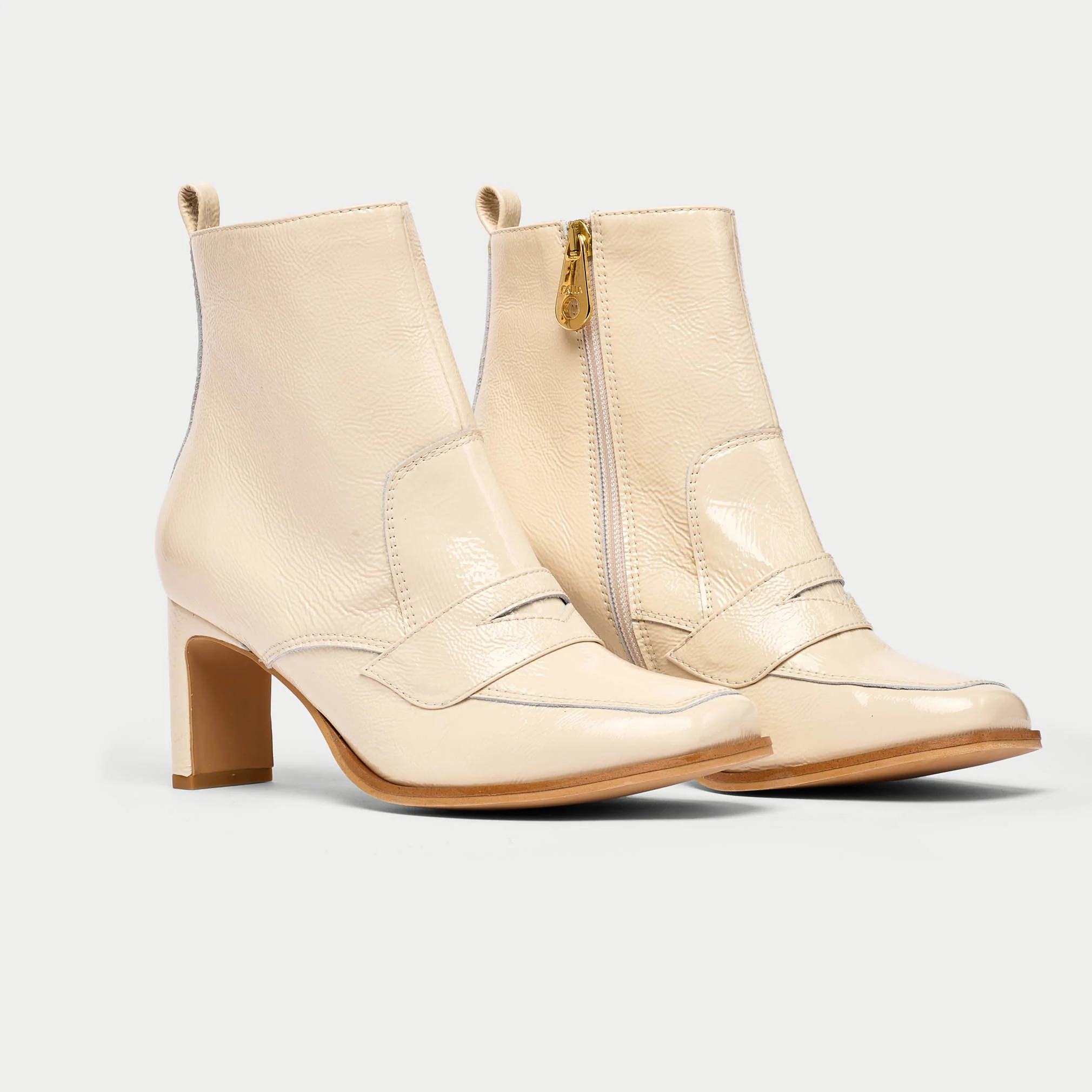 Daphne - Butter Shine Leather Boots - Image 4
