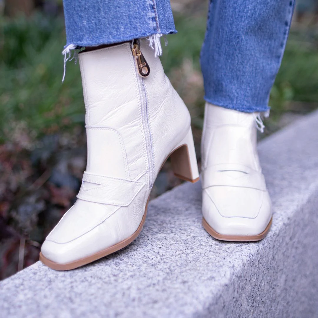 Daphne - Butter Shine Leather Boots - Image 7