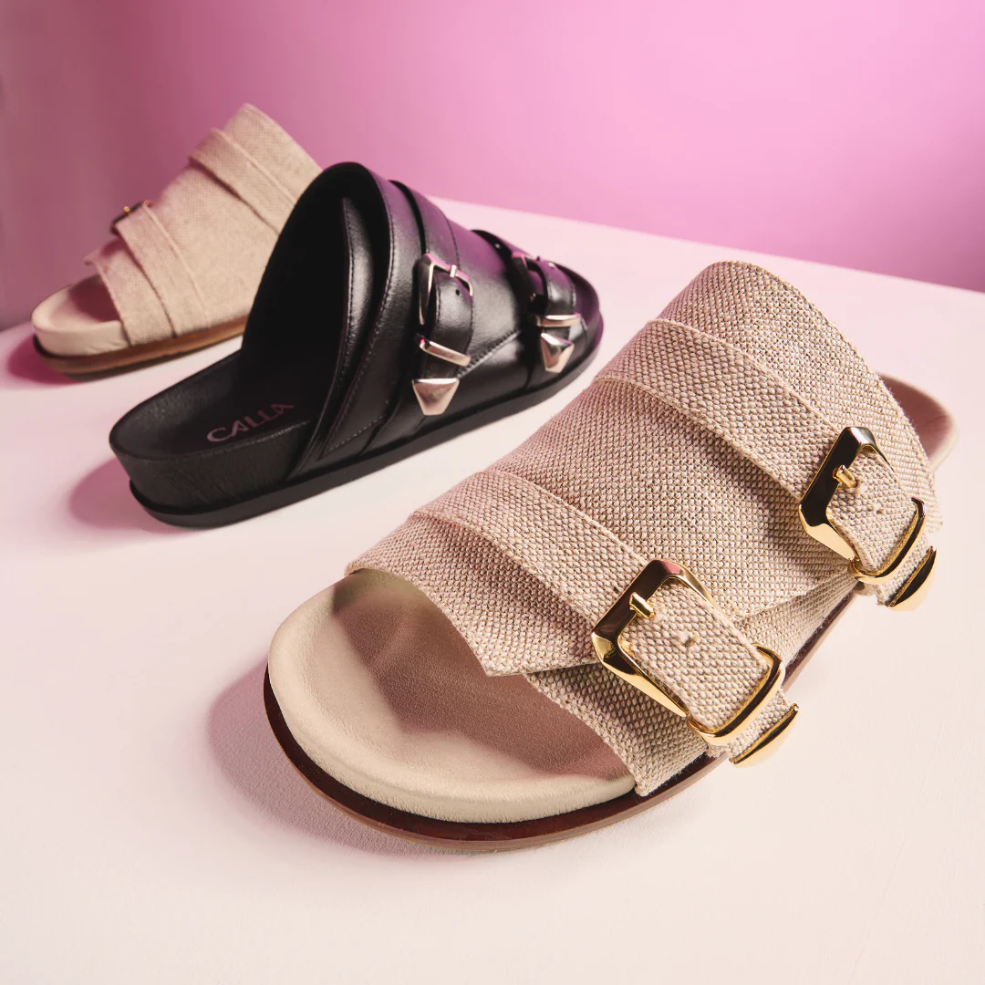 Lily - Linen Sandals - Image 9