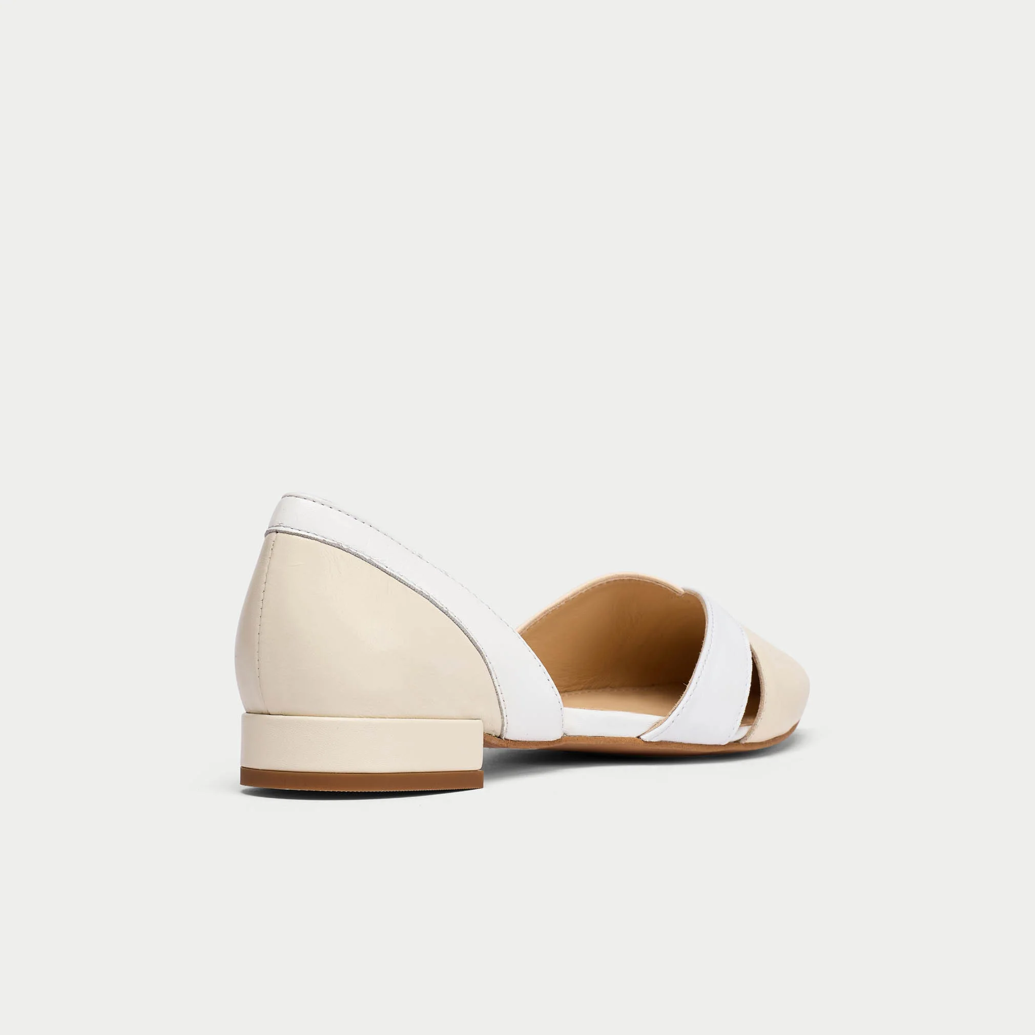 Maria - White Mix Flats - Image 6