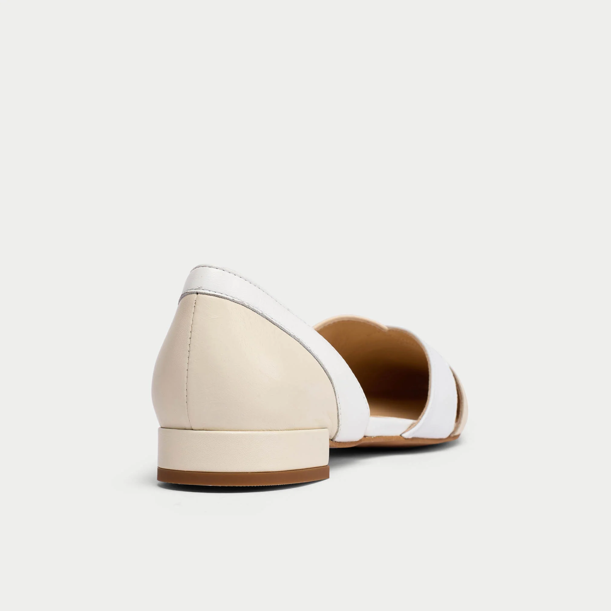 Maria - White Mix Flats - Image 7