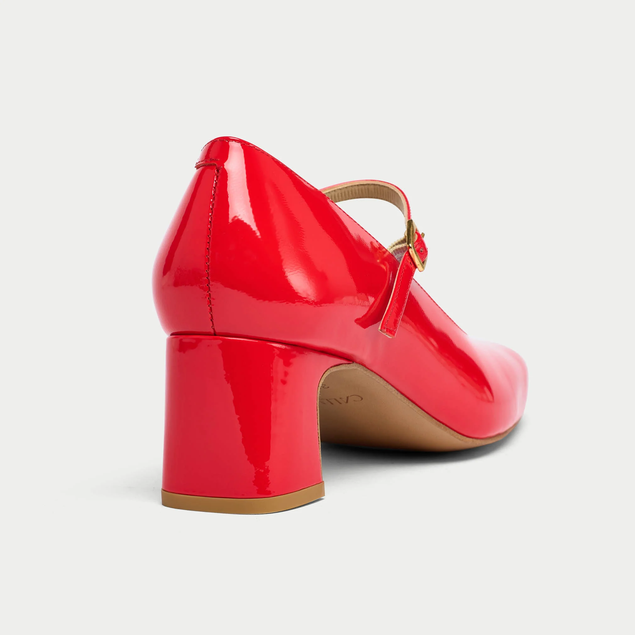 Mary Jane - Poppy Patent Leather Pumps - Image 4