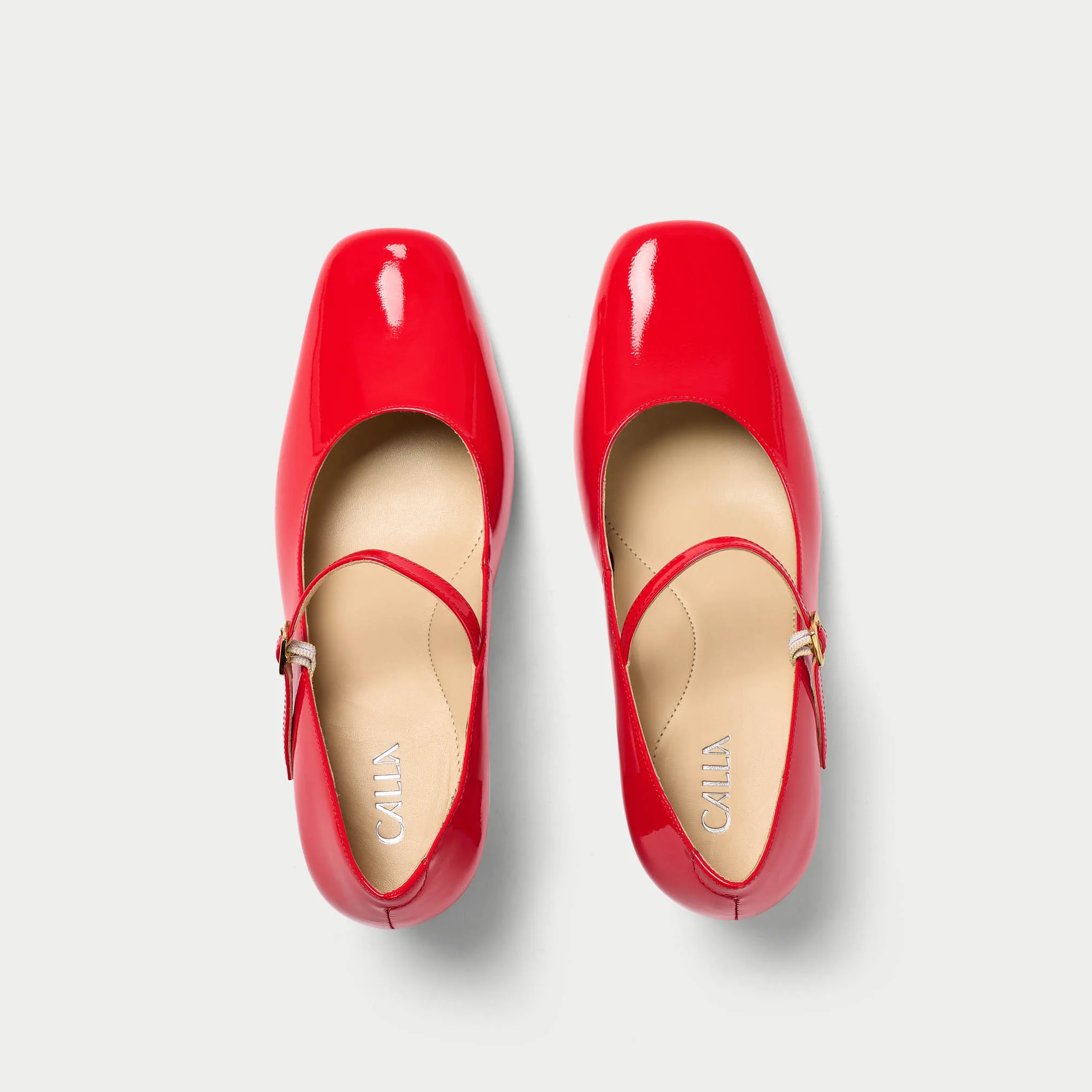 Mary Jane - Poppy Patent Leather Pumps - Image 6