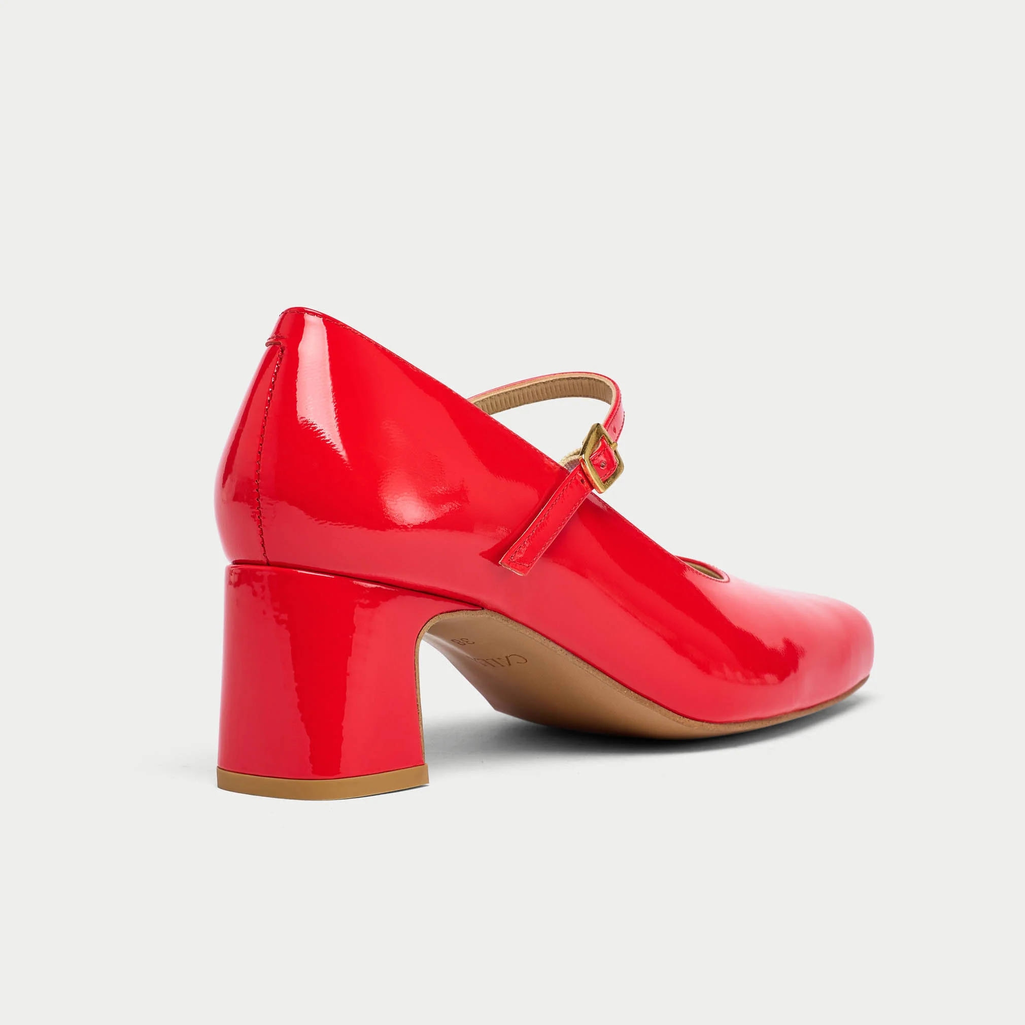 Mary Jane - Poppy Patent Leather Pumps - Image 7