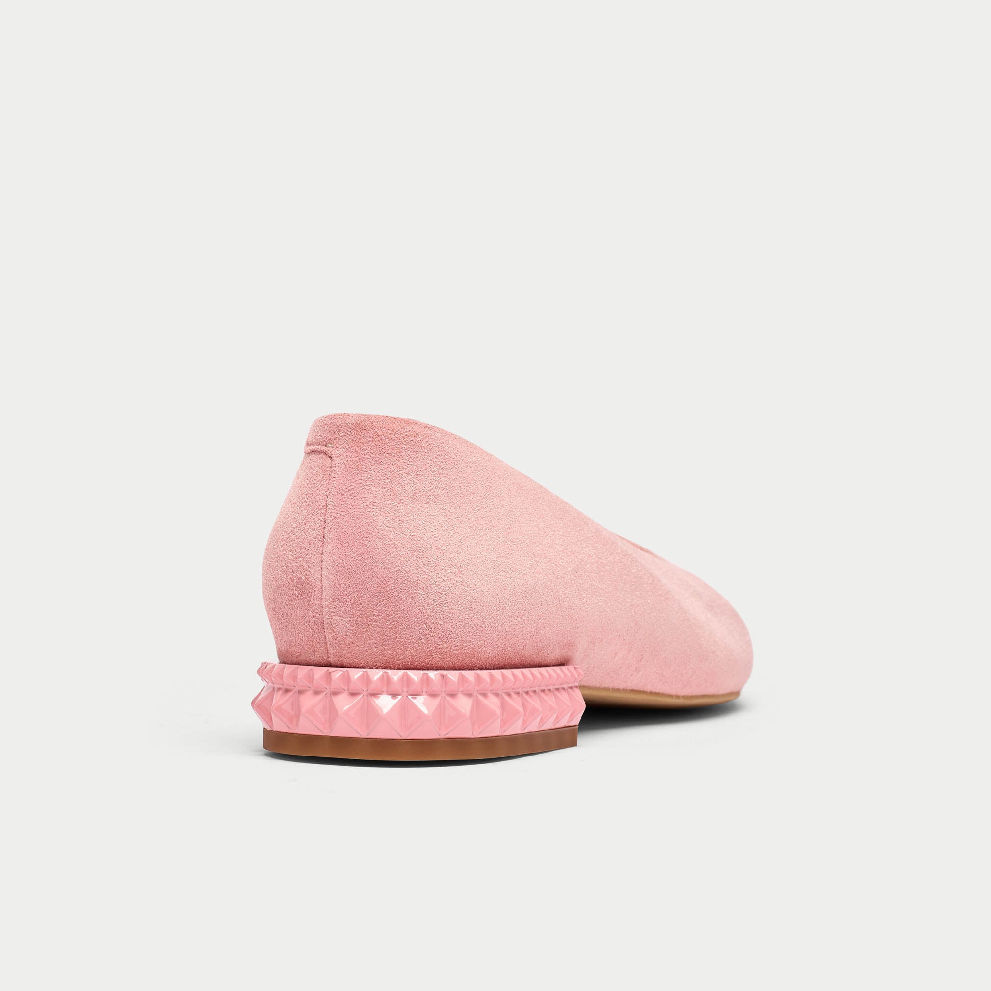 Pippa - Pink Suede Ballerinas - Image 2