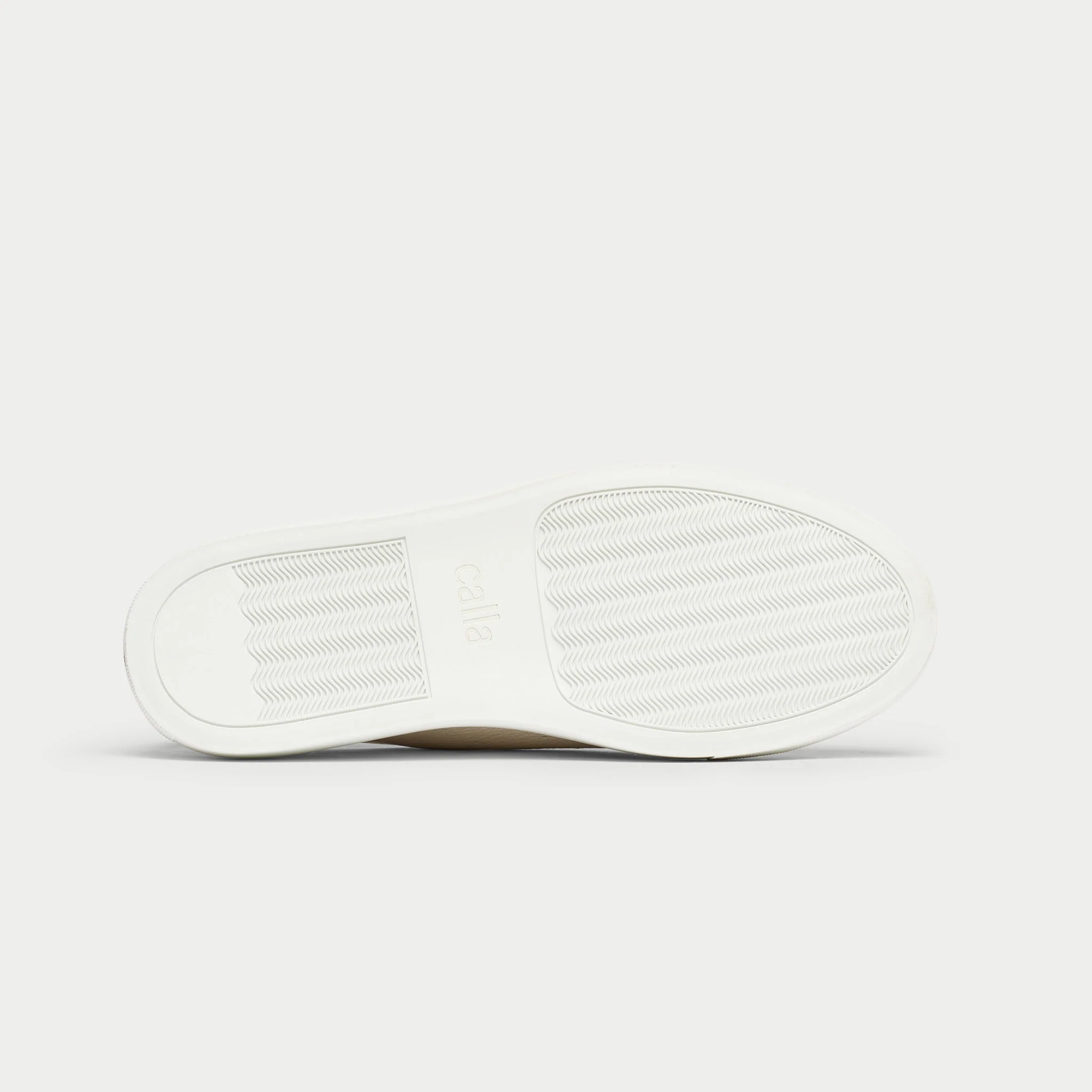 Star - White Grain Leather Wide Fit Sneakers - Image 8